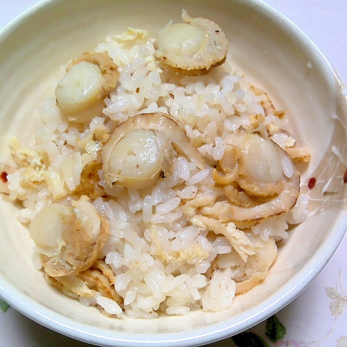 簡単で美味しい!ホタテの炊き込みご飯